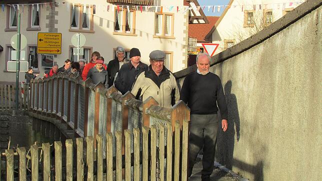 Großes Interesse findet eine Veranstaltung des Baarvereins zu Geschichte und Baustatik der Wolterdinger Bregbrücke.