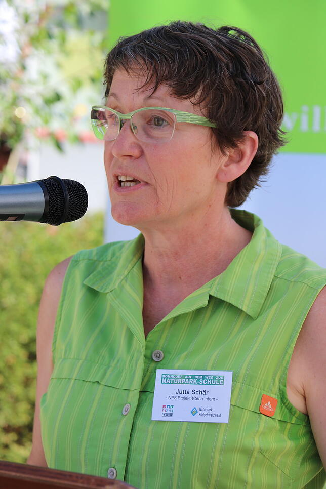 Jutta Schär kommt eine zentrale Rolle bei der Neuausrichtung der Realschule als Naturparkschule zu.