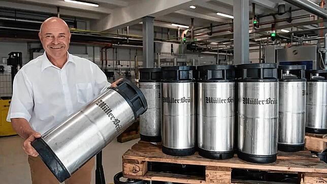 Felix Meier ist Chef von &bdquo;Müllerbräu&ldquo; im schweizerischen Baden.