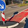 Ist dies Deutschlands kürzester Radweg? Aufgenommen wurde das Bild in Bad Säckingen und im Netzt wird heiß diskutiert.