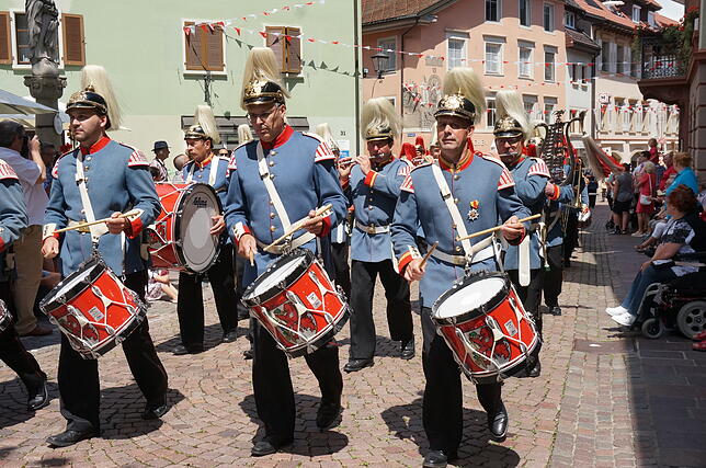 Bild 22: Schwyzertagsumzug in Tiengen 7.7.19