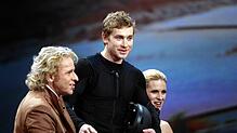 Samuel Koch am 4. Dezember 2010 vor seiner Wette mit Thomas Gottschalk und Michelle Hunziker. War sein Unfall vor Gericht ein Arbeitsunfall?