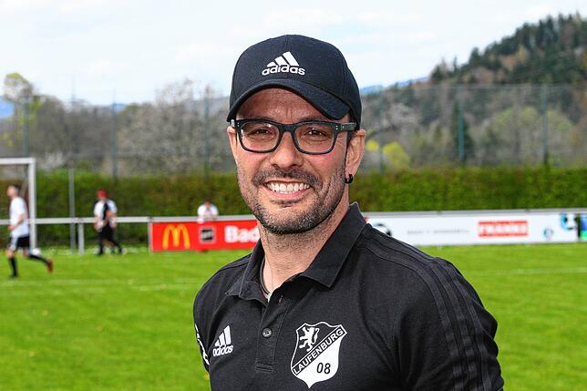 Trainer Michael Wasmer (SV 08 Laufenburg, Landesliga)