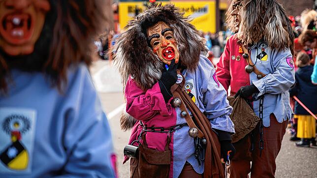 Mit einer großen Geburtstagsfete sind die Hewenschreck in die Fasnet 2024 gestartet. Bild: Silas Steinwenger