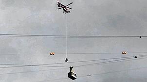 Bild : Fahrgäste sitzen fest! Seilbahn-Albtraum in Dornbirn