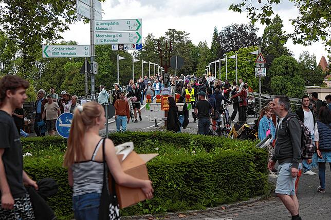 Bild 14: 24 Stunden wird gestöbert und durch Konstanz und Kreuzlingen flaniert