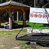 Wegen der aktuellen Waldbrandgefahr droht ein Grillverbot – so wie in unserem Foto aus dem Juli 2022 vom Grillplatz im Stockwald.