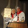 Goldener Hering: Der Heringsesserorden 2019 geht an Rita Mosel. Zunftmeister Joe Keller würdigte damit namens der Narro-Zunft die ...