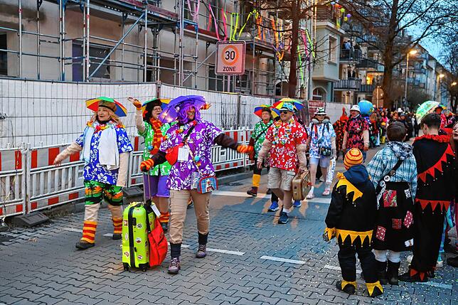 Bild 20: In Petershausen steht der Narrenbaum! Alle Fotos vom Freitagabend