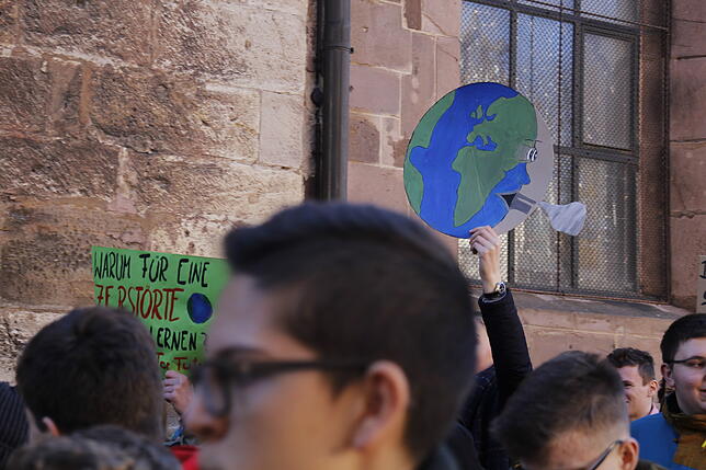 Bild 1: Fridays for Future in Villingen-Schwenningen: Schüler erheben Stimme fürs Klima
