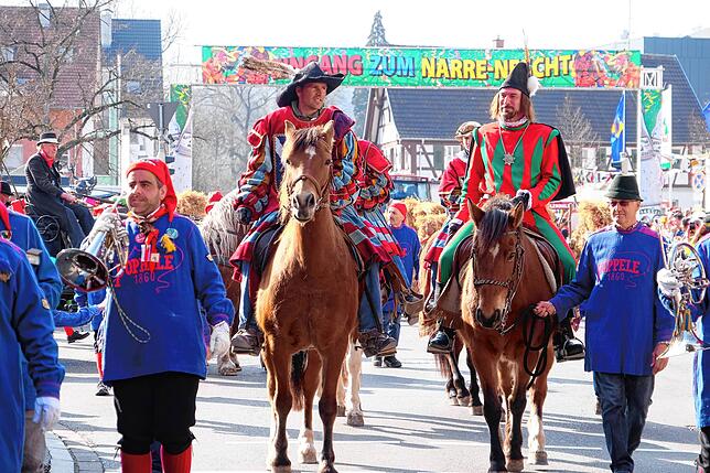 Bild 2: Die Narrenbändel hängen bald: Dennoch stehen hinter der Fasnet in Singen und dem Hegau viele Fragezeichen