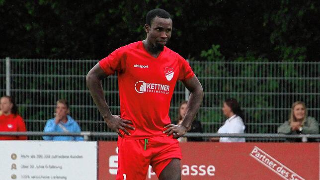 Jallow Saja ist der Torgarant beim FC Pfaffenweiler. Seine Mannschaft trifft am Sonntag auf den VfR Stockach.