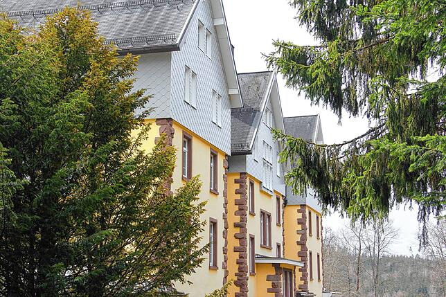 Einst Grand Hotel, heute christliches Gästehaus. Die Tannenhöhe bei Villingen wird von Diakonissen betrieben.