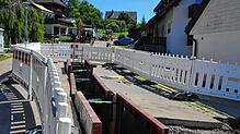 In der Straße Klemme sind die Bauarbeiten für die Nahwärmeversorgung und den Breitbandausbau im vollen Gange.