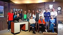 Ein Großteil des diesjährigen Theater-Teams (von links): Thomas Notheis, Steffi Kanz, Leonard Straub, Angela Zyla, Peter Mangold, ...