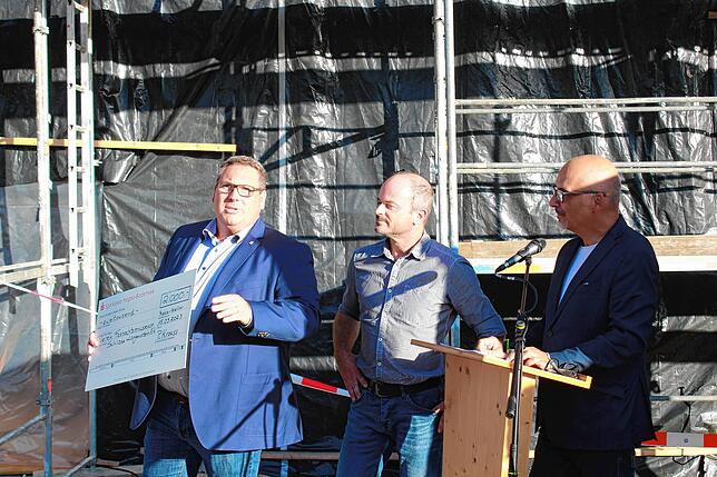Bild 12: Bilder vom Richtfest für das neue Fasnachtsmuseum Langenstein in Orsingen