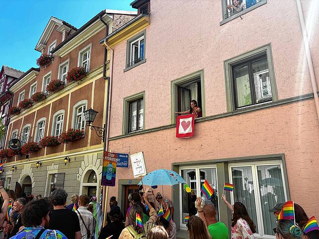 Bild 8: So bunt war der 3. Überlinger CSD