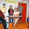Das Vorstandsgremium sorgt für finanziellen und ideellen Nachschub mit dem Ziel, die GMS-Schüler bestmöglich zu unterstützen. Von links: ...