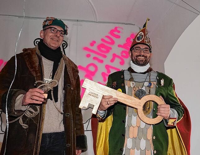 Bild 13: Bilder vom Rathaussturm in Hagnau