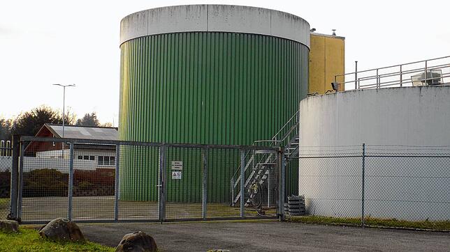 Einer der Investitionsschwerpunkte im Haushalt 2025 ist der Faulturm (Mitte) der Kläranlage. Die Sanierungskosten belaufen sich auf ...