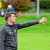 Oliver Sorg, Trainer des FC Radolfzell, kann mit seiner Mannschaft nach einer guten Leistung gegen den FC Königsfeld drei Punkte ...