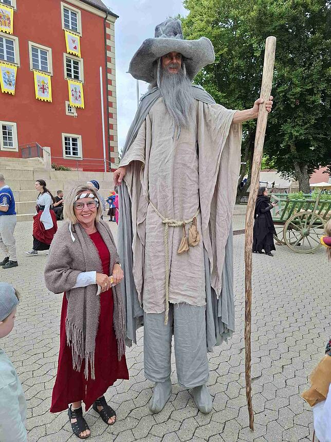 Bild 28: Mittelalter hautnah: Tausende beim 7. Stettener Spectaculum mit Rittern, Gauklern und Magiern