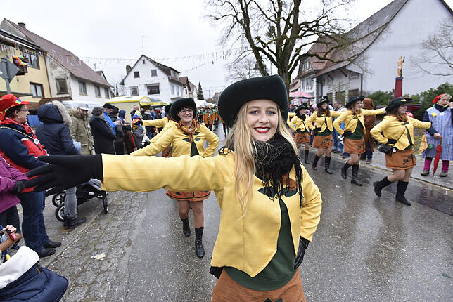 Bild 19: Bilder des großen Umzugs bei den Hattinger Narrentagen