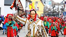 Entspannt und fröhlich die Fasnet genießen: Das soll ein verstärktes Sicherheitskonzept auch 2025 ermöglichen. Das Bild zeigt ...