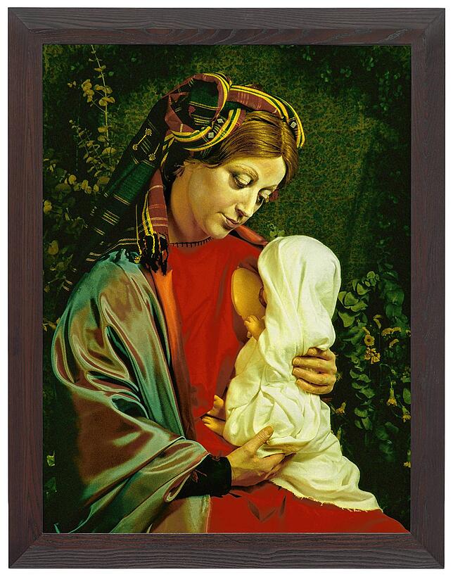 Cindy Shermans Bild: „Untitled“, 1990, wirkt nur auf den ersten Blick wie ein klassisches Marienbild.