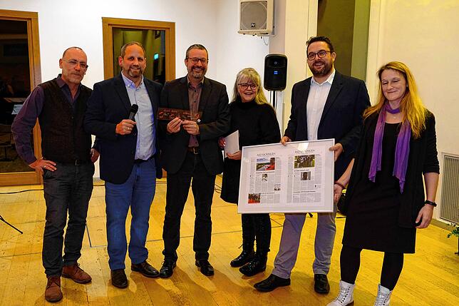 Bild 10: Impressionen vom Abschied von Redaktionsleiter Andreas Gerber