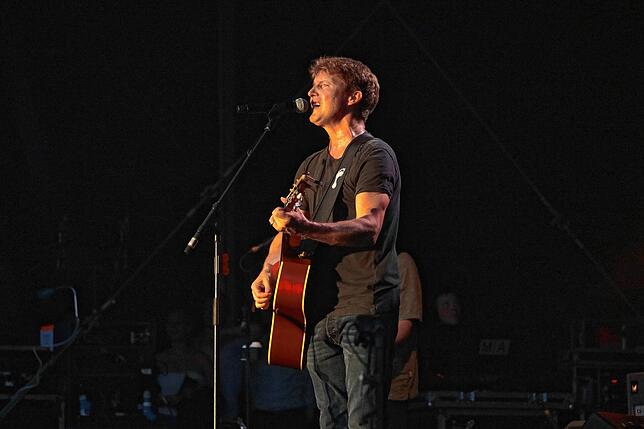 James Blunt tritt am Samstag, 9. August, beim Stars in Town Festival auf.