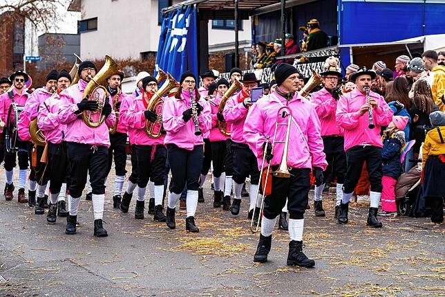 Bild 12: Grenzsteintreffen Brigachtal: So schön war‘s beim Umzug durch Kirchdorf – Teil 1