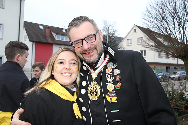 Bild 6: Bilder der Narrensamenbefreiung in der Blumberger Werkrealschule