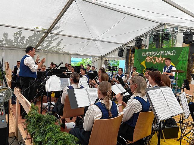 Bild 24: Bilder vom Bezirksmusikfest in Riedern am Wald