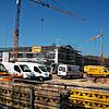 Blick auf eine Großbaustelle: Damit die Arbeiten am Umbau der Rickenbacher Grundschule weitergehen können, hat die Gemeindeverwaltung ...