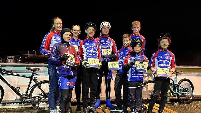 2023 war ein erfolgreiches Jahr für den Velo-Bike-Club Waldshut-Tiengen. Vor allem der Nachwuchs war bei den Rennen erfolgreich. Bild: ...