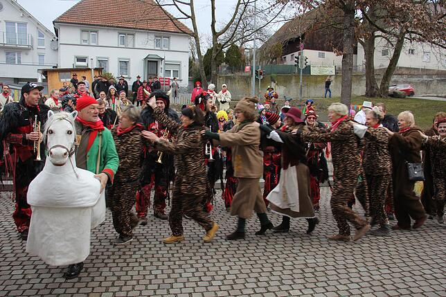 Bild 10: So war der Schmotzige in Güttingen und Markelfingen in Bildern