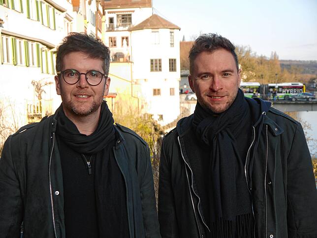 Dieter (links) und Peer Ripberger leiten das Tübinger Zimmertheater.
