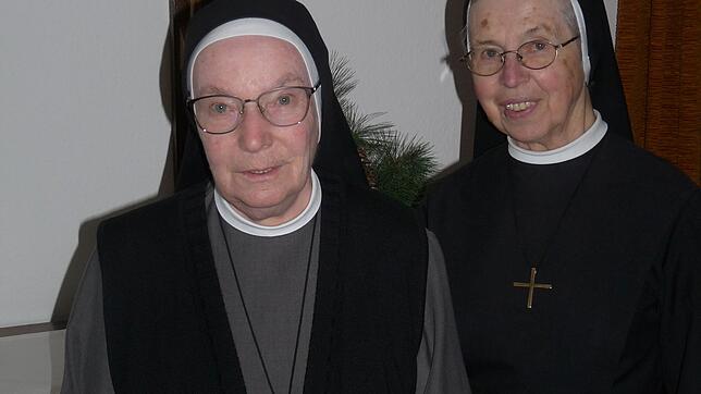 Sie gaben der Sozialstation über Jahrzehnte ein Gesicht: Schwester M. Mechthild (links) und Schwester M. Salvator.
