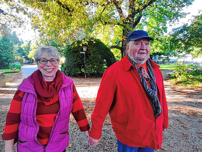 Glücklich verheiratet seit 50 Jahren sind Brigitte und Peter Kaufmann aus Bad Säckingen.