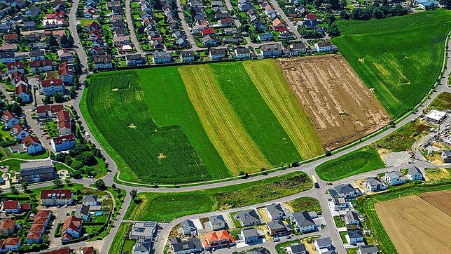 Für das Baugebiet &bdquo;Dreißigte Garb&ldquo; liegen rund 300 Bewerbungen für die 70 Bauplätze vor.