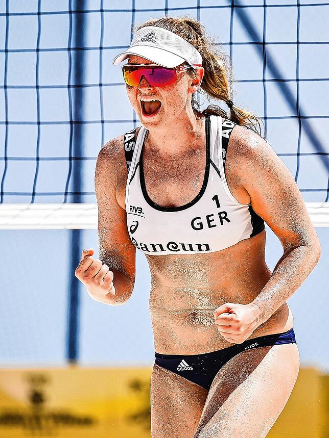 Julia Sude wurde mit dem Ehrenpreis „Häflerin in der großen Welt des Sports“ ausgezeichnet. Das Bild zeigt sie aktuell beim ...