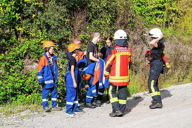 Bild 11: Jahreshauptübung der Feuerwehrabteilungen Wahlwies und Espasingen