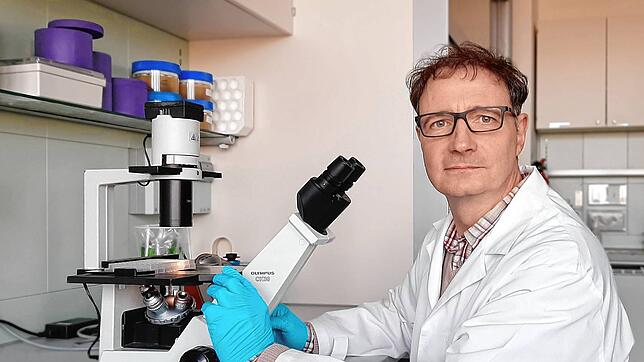Das Biotechnologieunternehmen Trenzyme &ndash; hier Geschäftsführer Reinhold Horlacher &ndash; stellt die Oberflächenproteine von ...
