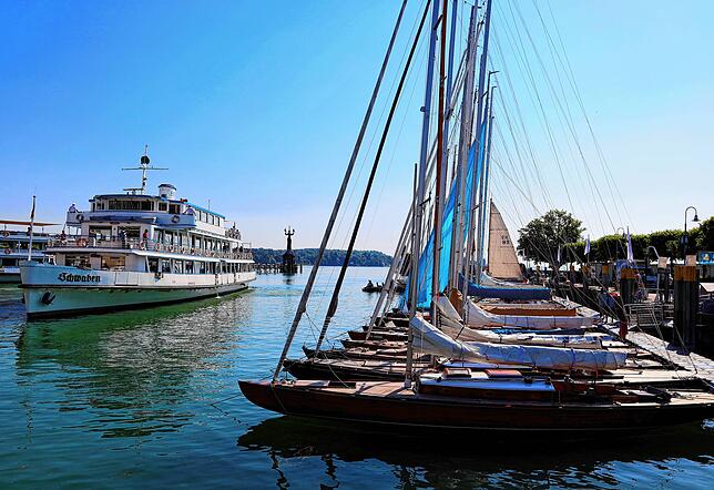 Bild 5: Wassersport im Mittelpunkt der Bodenseewoche