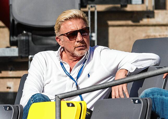 Kehrt er in die Tennis-Welt zurück? Becker 2020 im Stadion am Rothenbaum in Hamburg.