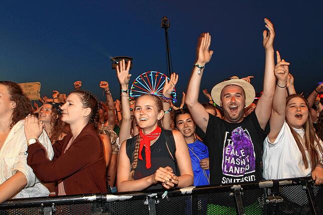 Bild 13: Bilder vom Soutside 2022: So feierten die Fans am Samstag auf den Konzerten