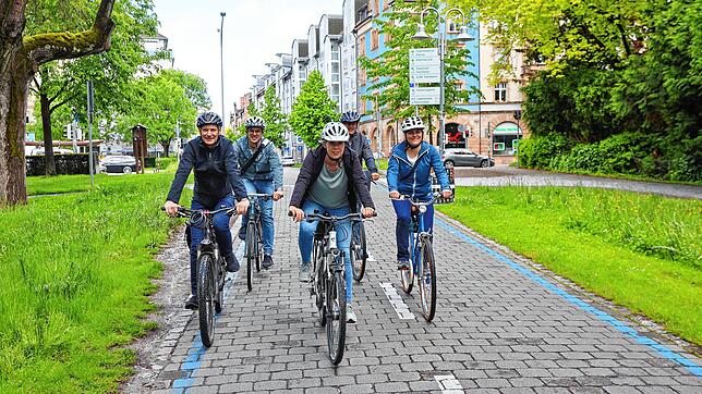Auch das Amt für Stadtplanung und Umwelt der Stadtverwaltung Konstanz nimmt dieses Jahr am Stadtradeln teil. Hier zu sehen einige der ...