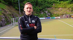 Bild : Ex-Profi Stjepan Geng und die große Vorfreude auf das Spitzenspiel mit der SG Triberg/Nußbach