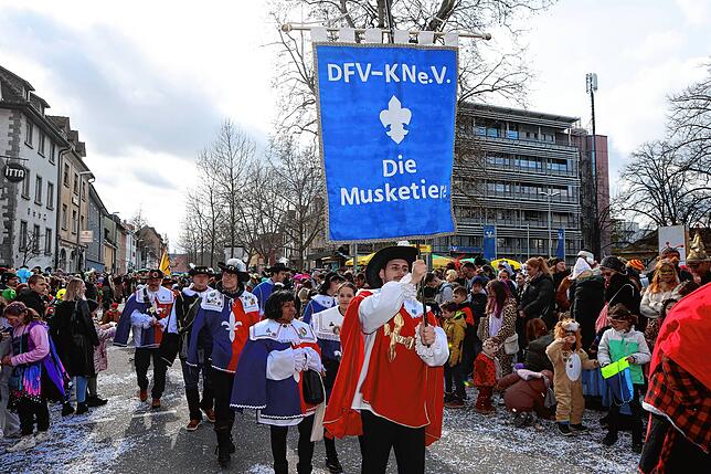 Bild 16: Großer Narrenumzug 2024 in Konstanz &ndash; die besten Bilder gibt&lsquo;s hier &ndash; Teil 3